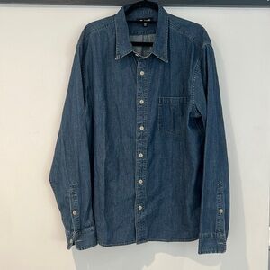Madewell XXL denim shirt